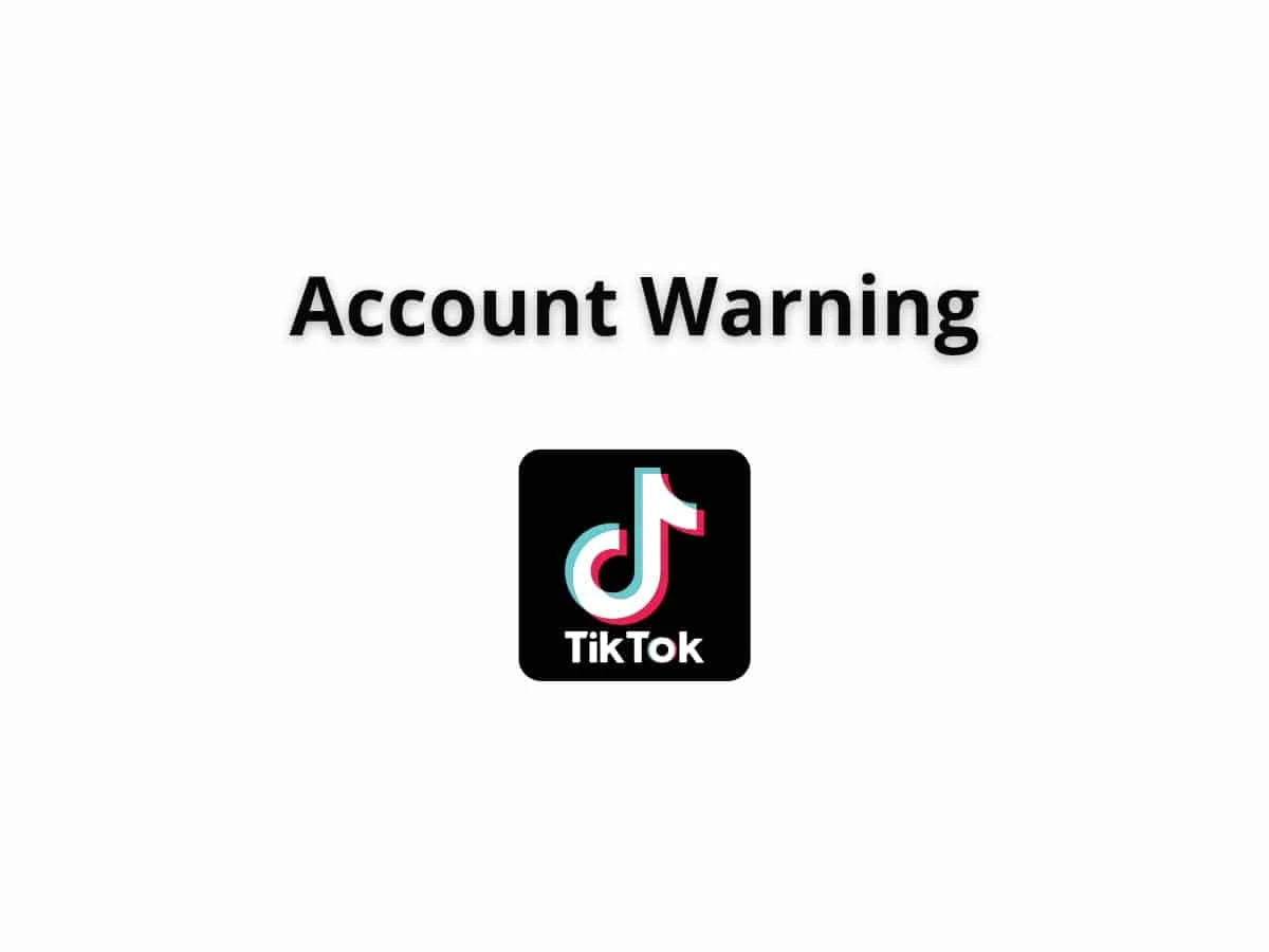 cara menghilangkan peringatan akun tiktok